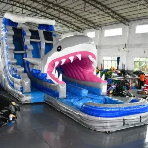 21′ JAWS Double Lane Water Slide