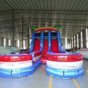 17′ Baja Double Double Water Slide