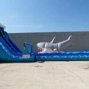 26′ Great White Double Lane Water Slide