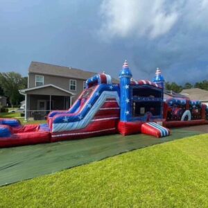 Slide Into Patriotic Fun – The Ultimate Obstacle Adventure Awaits! 🇺🇸
